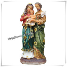 Carved Religious Figure Statue, Resin Figure (IO-ca060)